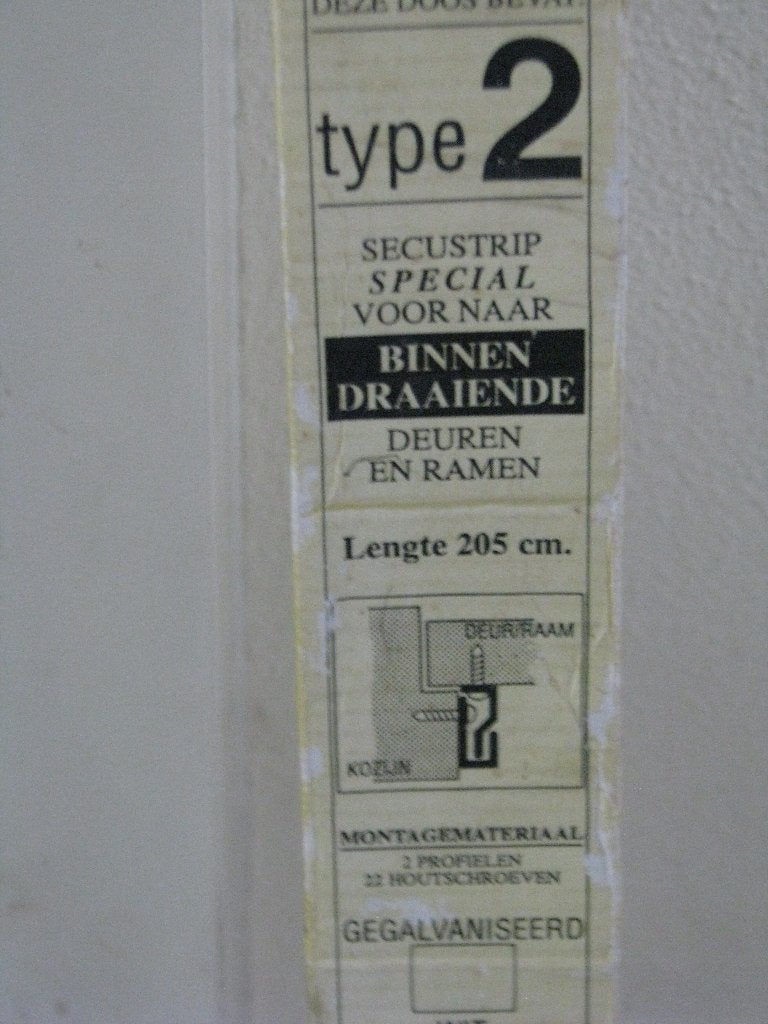 secustrip i, Ophalen, Nieuw, IJzer, Overige typen