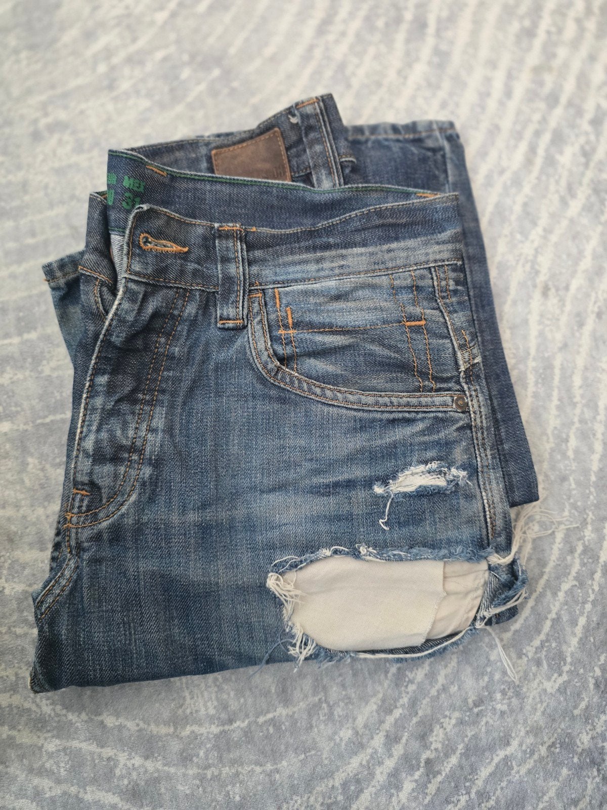 S.O.S. Regular Fit Jeans - Maat W31/L32, S.O.S., Blauw, W32 (confectie 46) of kleiner, Ophalen of Verzenden