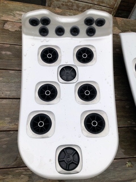 Jacuzzi onderdelen - Diverse jets Villeroy en Boch, Ophalen of Verzenden, Gebruikt, Vast