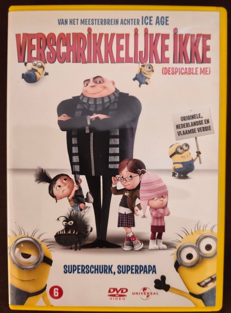 DVD Verschrikkelijke Ikke, Vanaf 6 jaar, Ophalen of Verzenden, Zo goed als nieuw