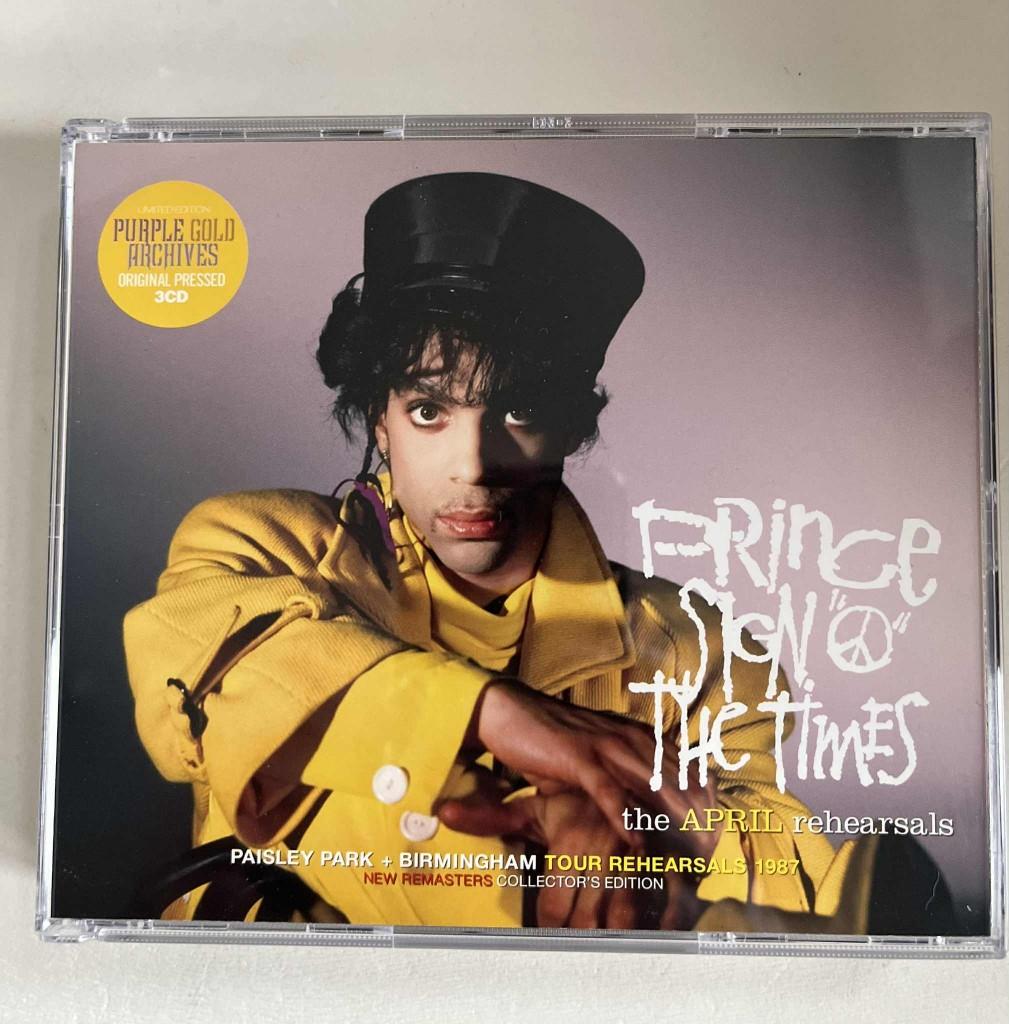 Prince - April Rehearsals : Paisley Park + Birmingham 3CD, Verzenden, 1980 - 1989, Nieuw in verpakking