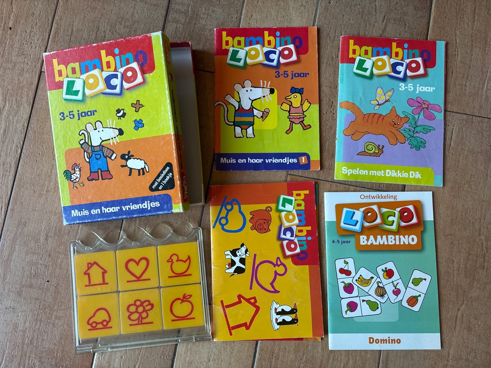 Bambino Loco, met 4 boekjes, Ophalen, Gebruikt, Puzzelen