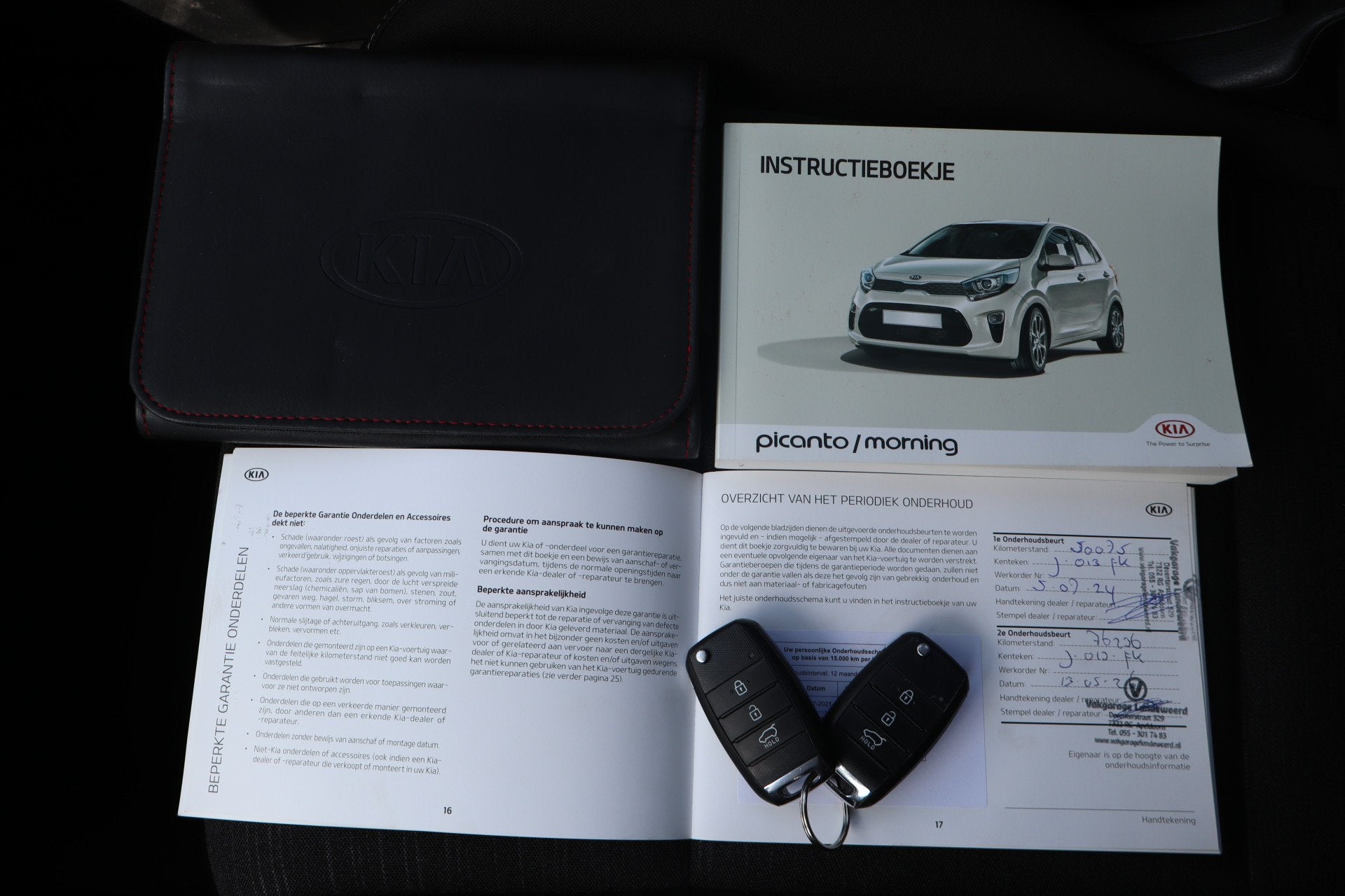 Kia Picanto 1.0 MPi ComfortPlusLine Nederlandse auto! Achter, Auto's, Voorwielaandrijving, 12 maanden, Stof, Gebruikt