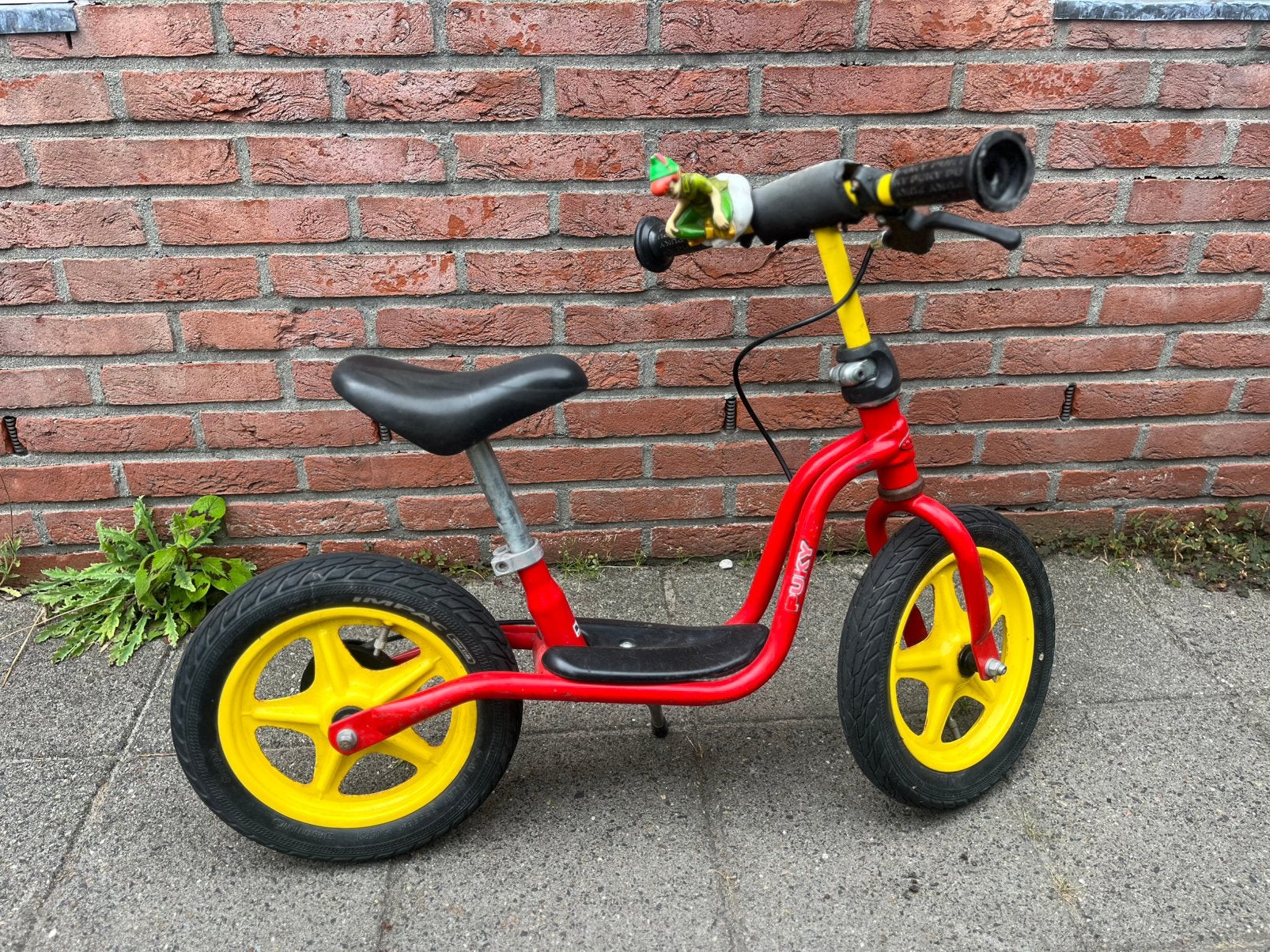 Puky loopfiets met rem, Kinderen en Baby's, Speelgoed | Buiten | Voertuigen en Loopfietsen, Ophalen, Gebruikt, Loopfiets