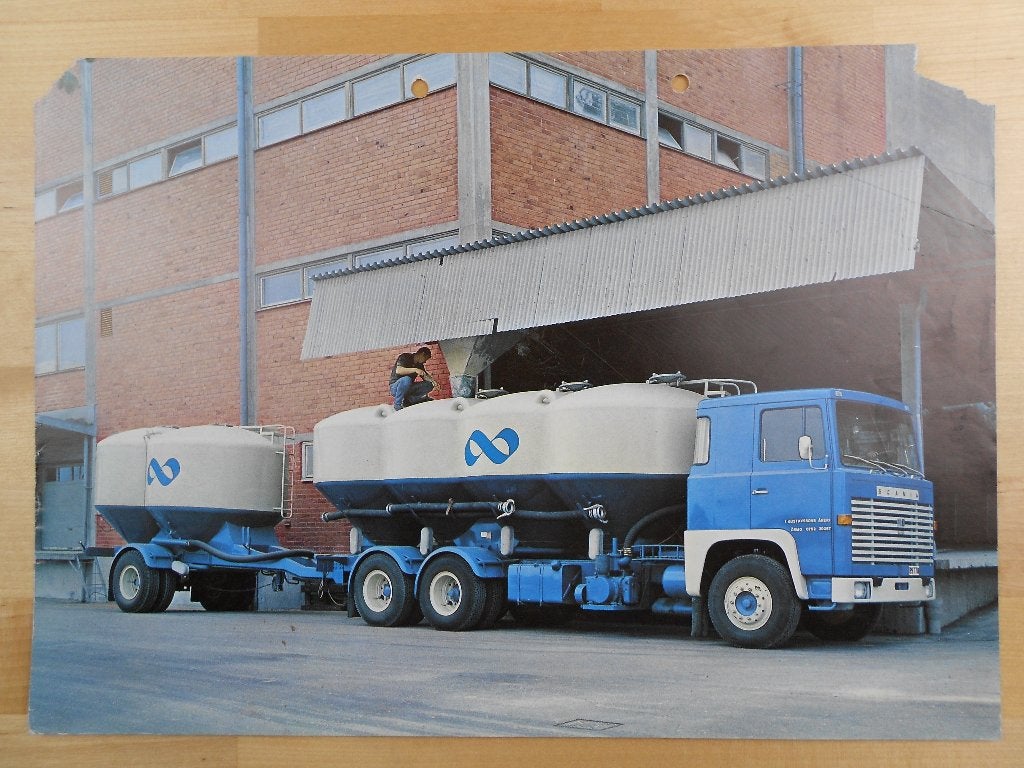 Scania LBS110 1970 Technische Specificatie Brochure LBS 110, Gelezen, Ophalen of Verzenden, Overige merken, Scania