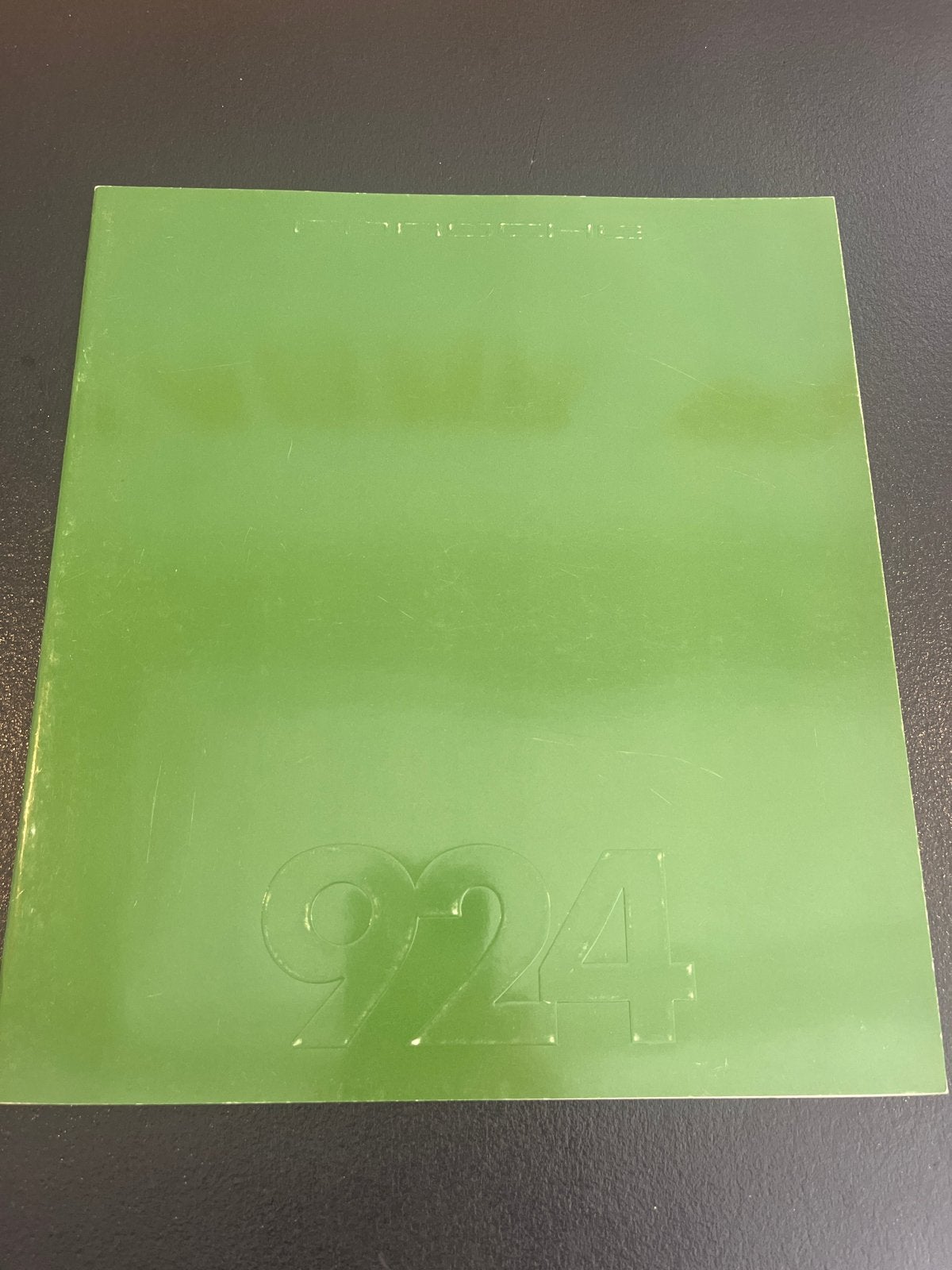 Duitstalige folder Porsche 924 - 1983, Ophalen of Verzenden, Gelezen, Porsche