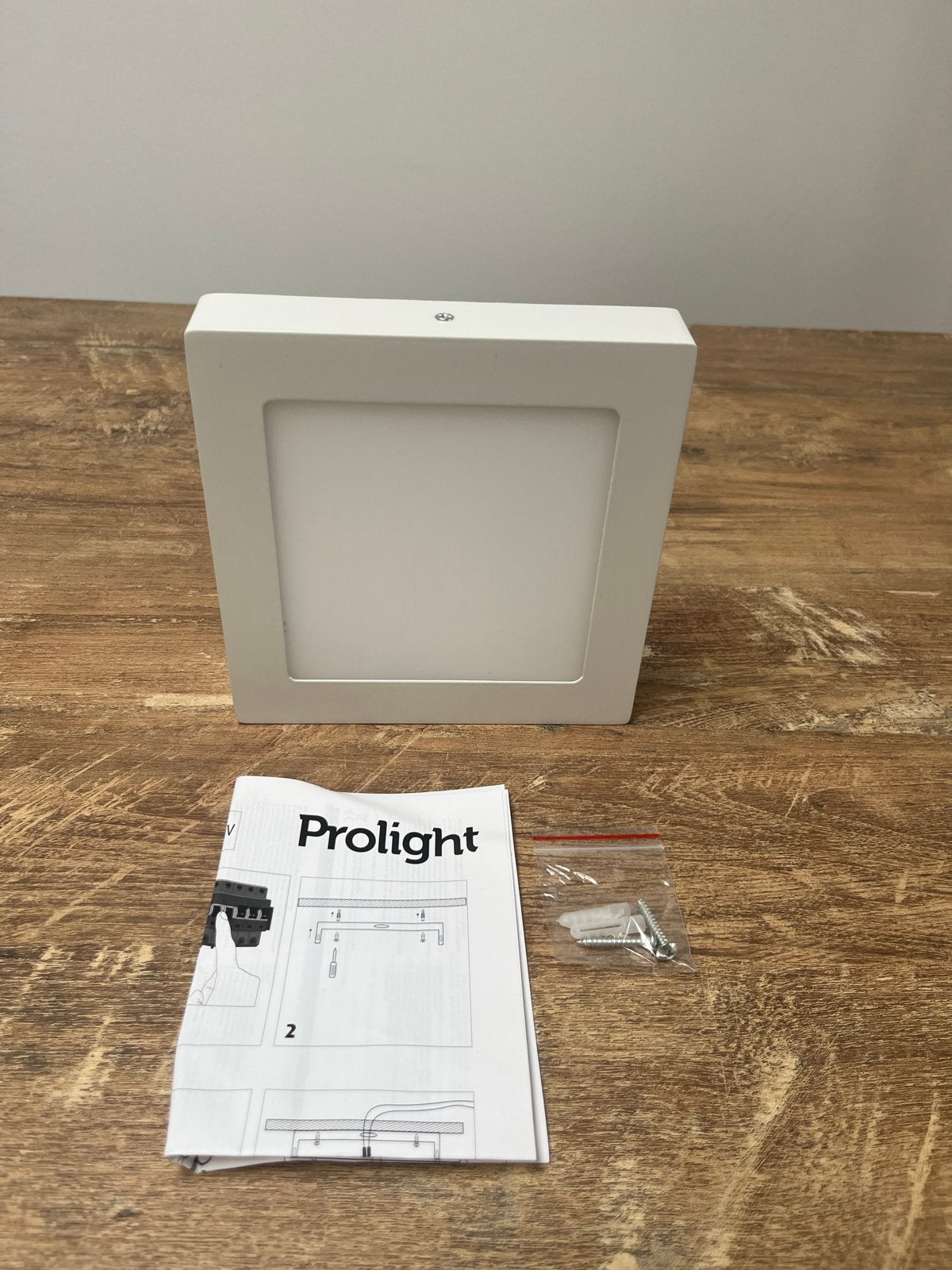 ProLight LED Plafondlamp 12W Warm Wit (Nieuw in doos), LED, Nieuw, Ophalen of Verzenden, Wit