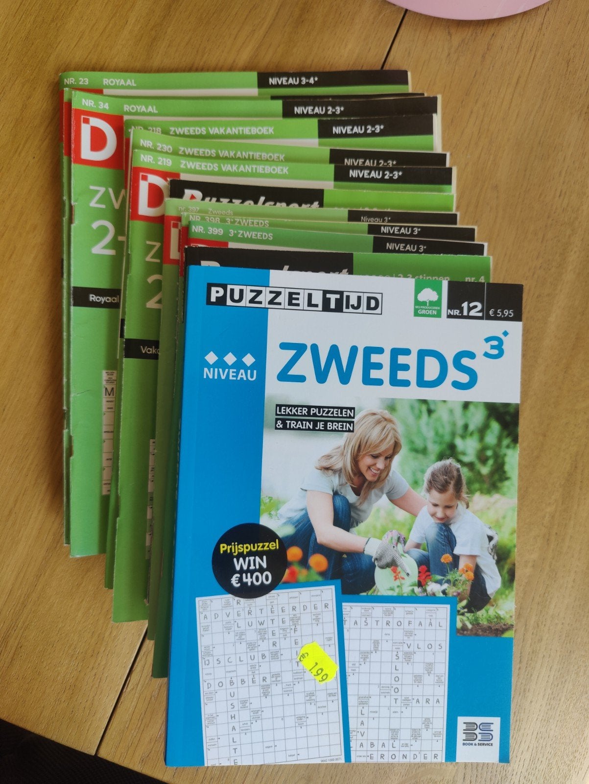 Denksport Puzzelboekjes Zweeds - Meest ongebruikt, Ophalen, Meer dan 1500 stukjes, Zo goed als nieuw, Overige typen