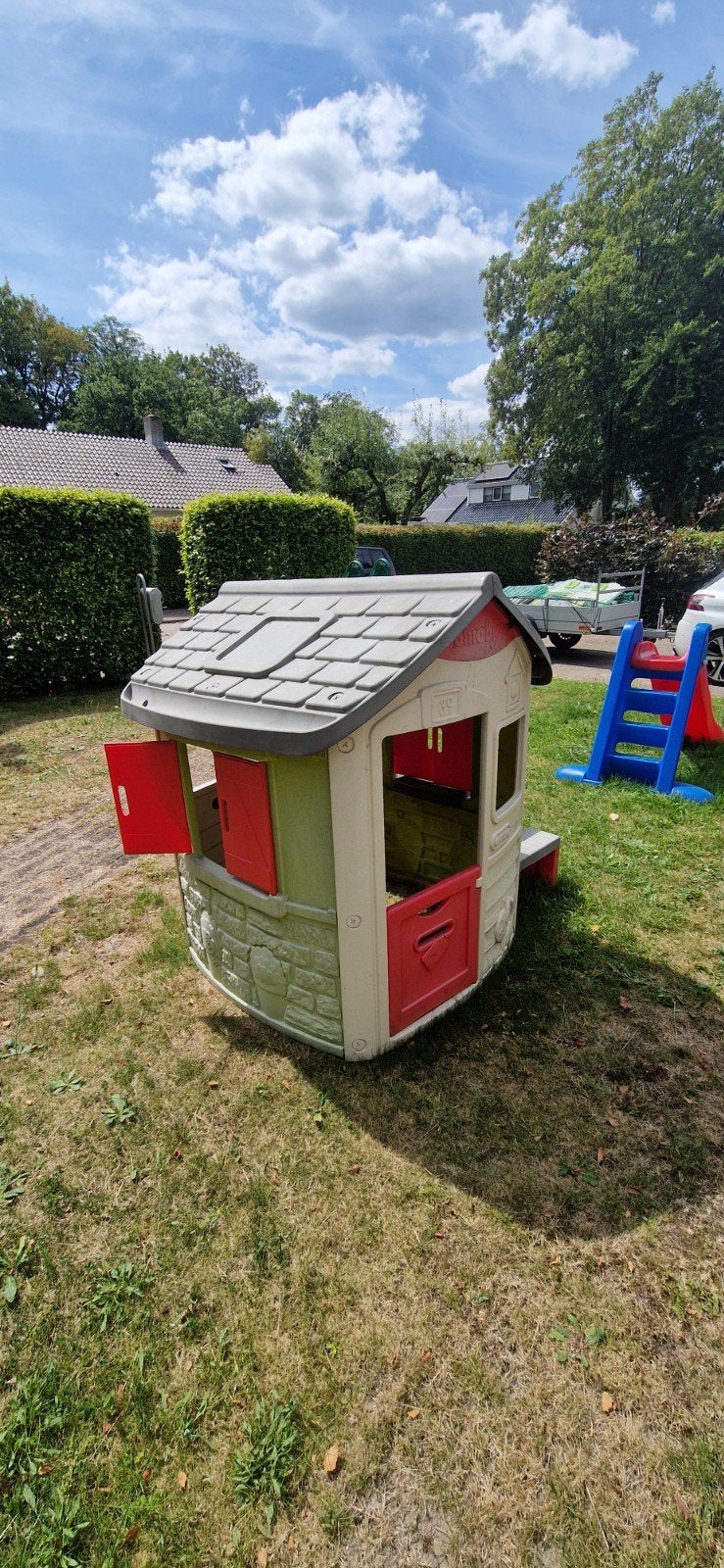 Smoby Speelhuisje voor kinderen gebruikt inclusief bel, Ophalen, Gebruikt, Kunststof