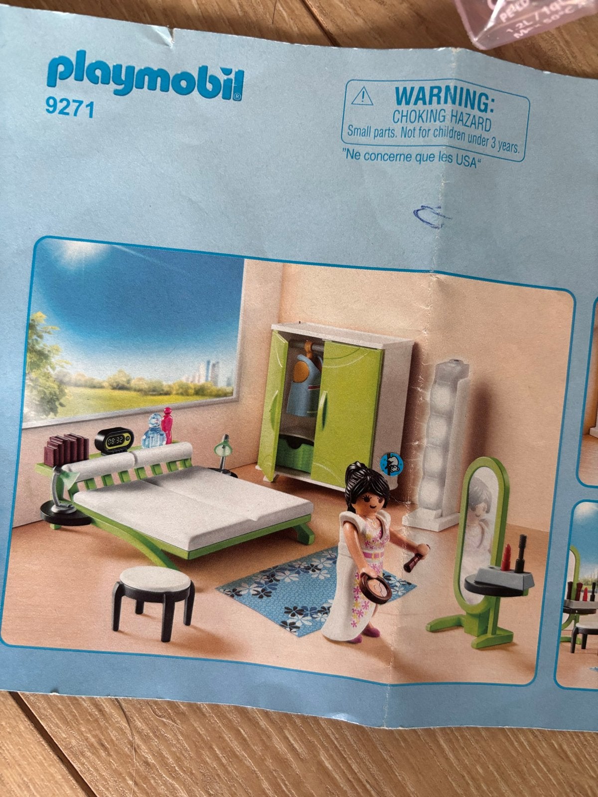 Playmobil 9271 City Life Slaapkamer Compleet met Boekje, Ophalen of Verzenden, Gebruikt, Jongen of Meisje
