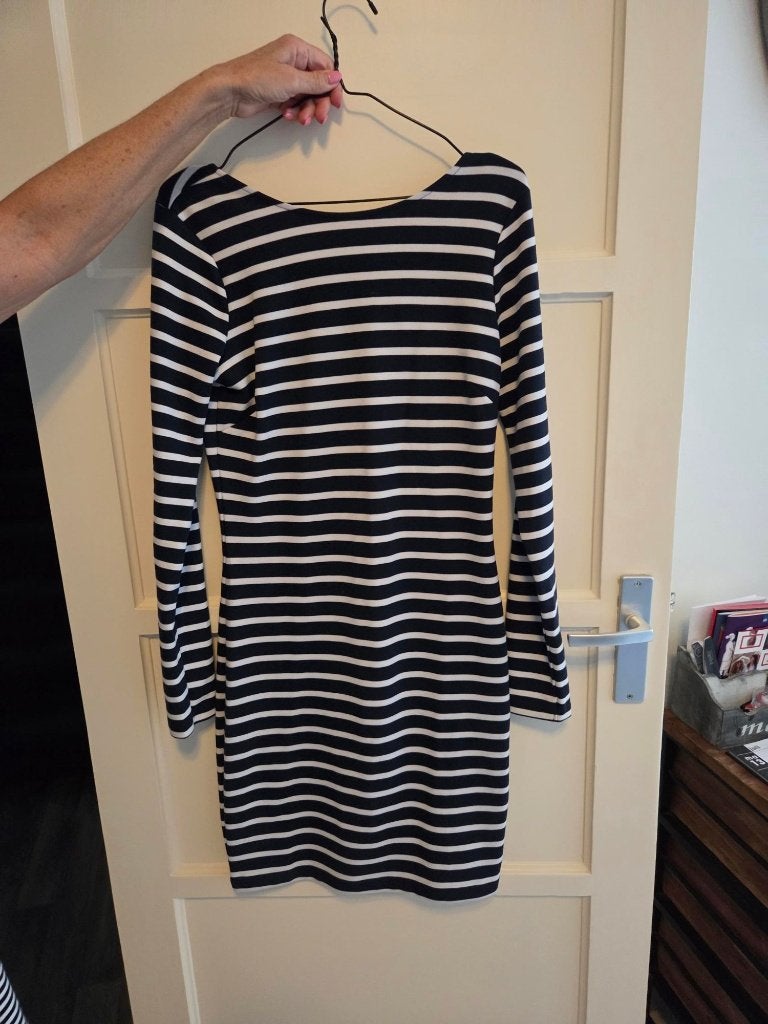 Tommy Hilfiger blauw gestreepte jurk Medium, Kleding | Dames, Jurken, Maat 38/40 (M), Blauw, Nieuw, Ophalen of Verzenden
