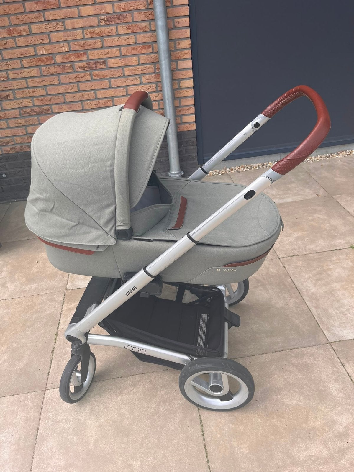 Mutsy Igo kinderwagen met Maxi-Cosi autostoel, Ophalen, Gebruikt, Combiwagen, Mutsy