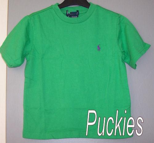 Maat 68 Groen Ralph Lauren t-shirt NIEUW (6746), Kinderen en Baby's, Babykleding | Maat 68, Nieuw, Ophalen of Verzenden, Jongetje