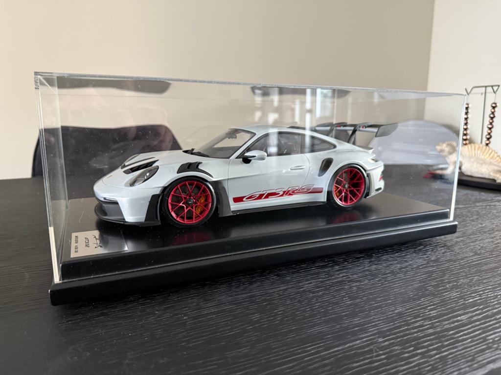 Porsche GT3 RS dealer editie Spark, Ophalen of Verzenden, Auto