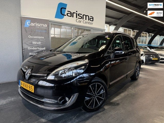 Renault Grand Scénic 1.2 TCe Bose|Navi|Camera|PDC|Cruise, Auto's, Voorwielaandrijving, Euro 5, Gebruikt, Zwart