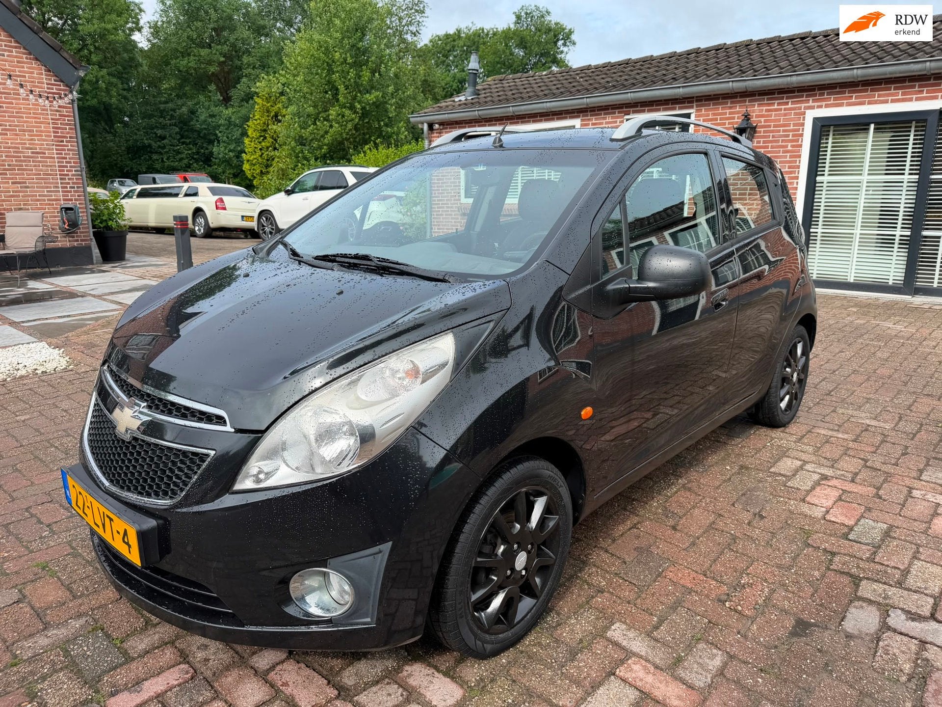 Chevrolet Spark 1.0 16V LS Bi-Fuel Nieuwe APK 03-06-2027, Euro 5, 15 km/l, 4 cilinders, Zwart