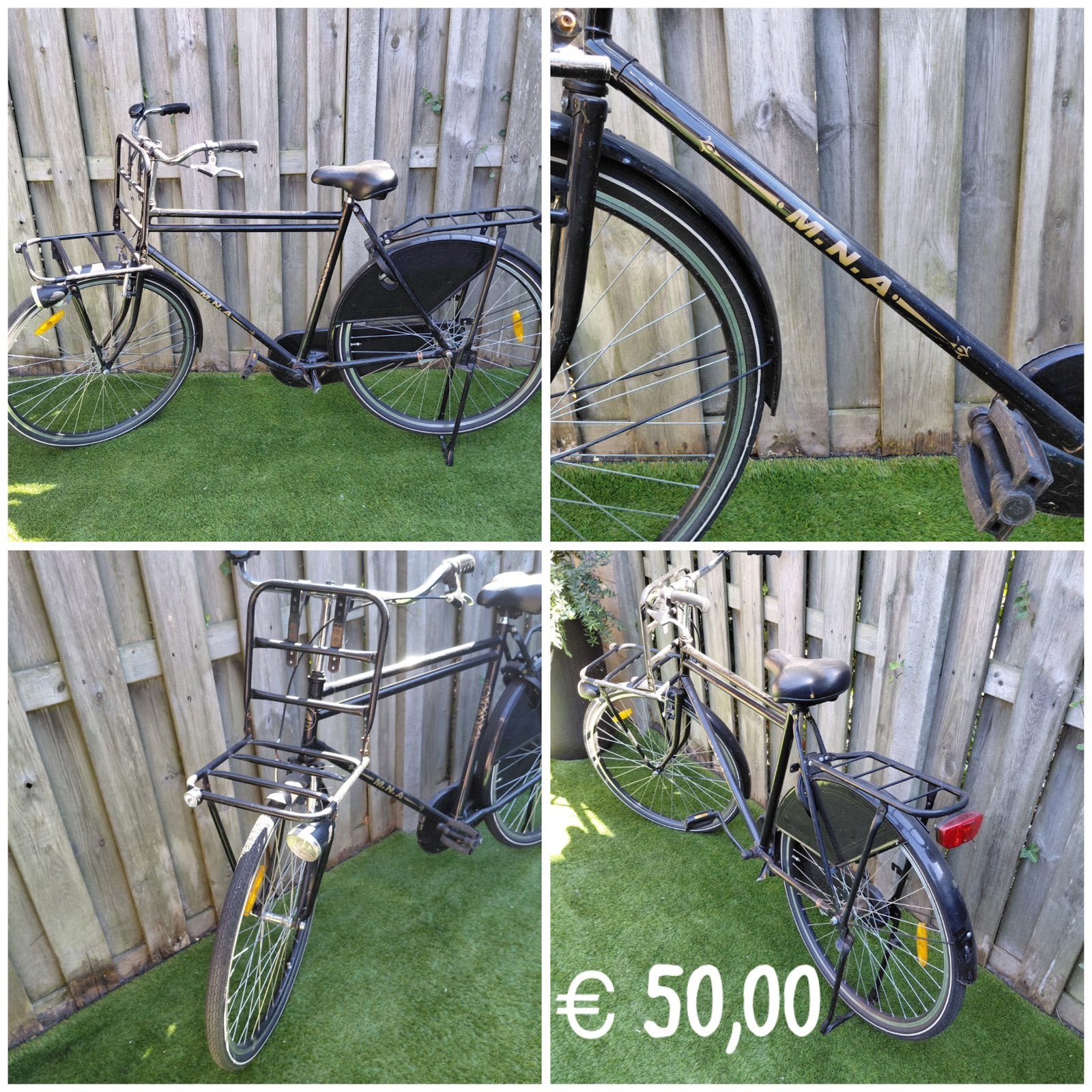 Heren transporter fiets, Fietsen en Brommers, Fietsaccessoires | Fietsenrekken, Ophalen, Zo goed als nieuw