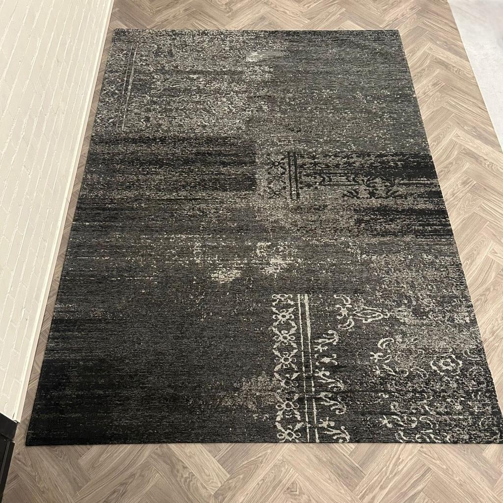 Brinker Bria Black Vloerkleed - 200x300cm, Ophalen of Verzenden, Zo goed als nieuw, 200 cm of meer, Rechthoekig