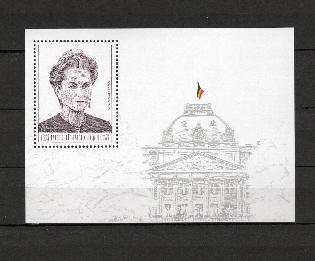 Postzegels Belgie 2000 blok 75, Ophalen of Verzenden, Postfris