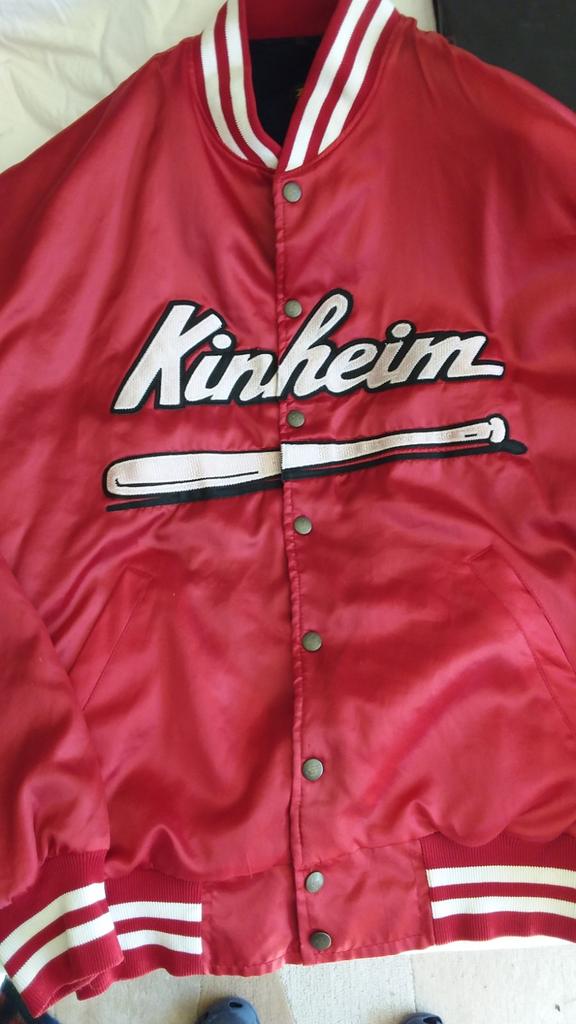DPA SSK Kinheim jas XL Vintage jack honkbal balsport basebal, Ophalen of Verzenden, Kleding