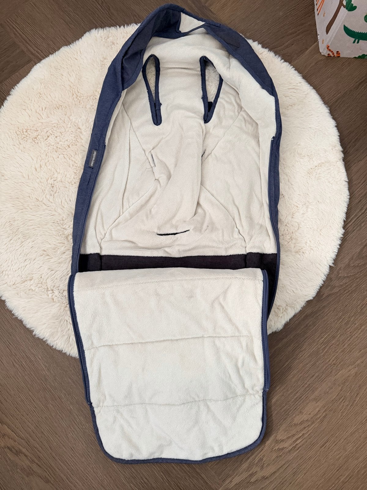Easywalker voetenzak Shadow Blue, Ophalen of Verzenden, Zo goed als nieuw, Kinderwagen, Overige merken