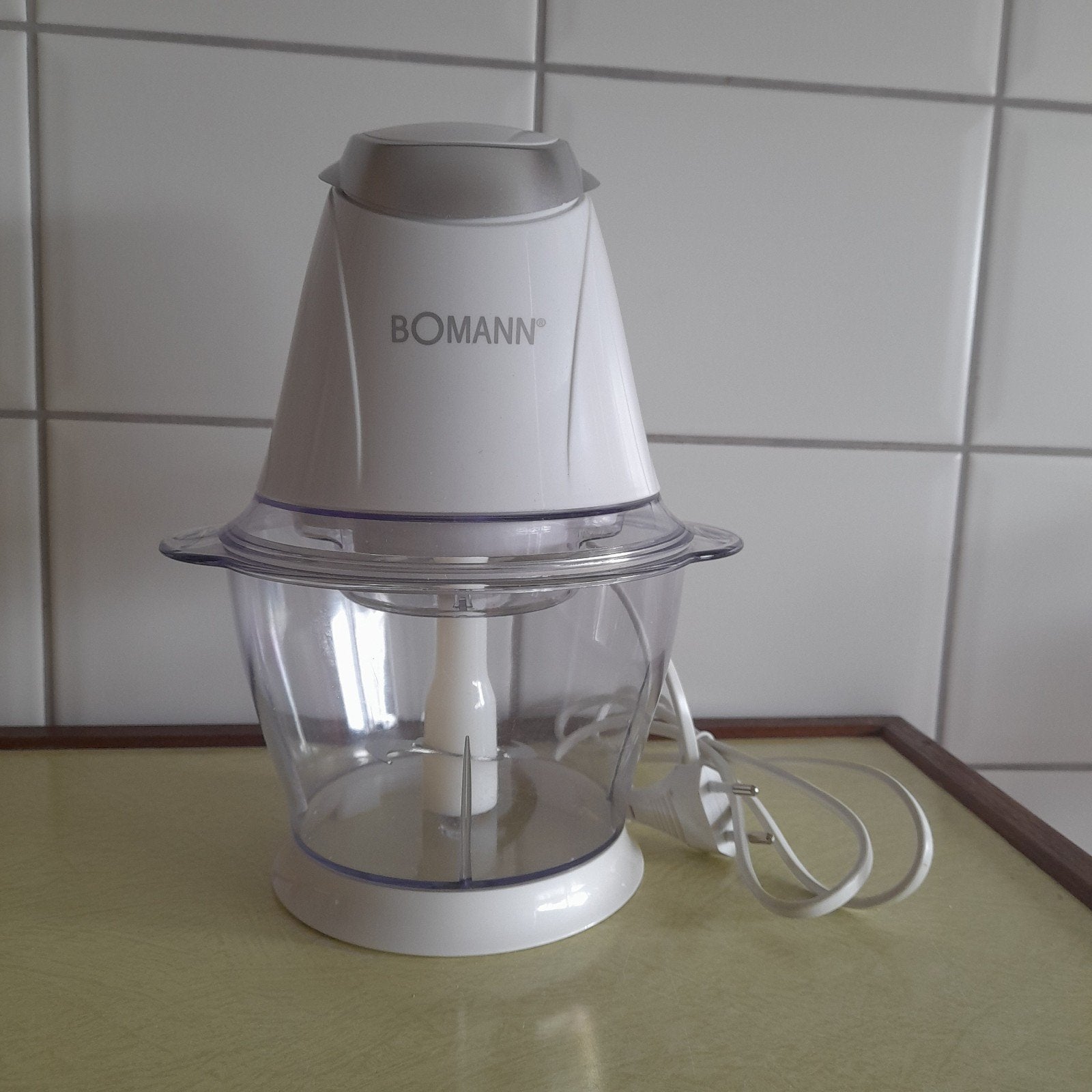 Bomann hakmolen MZ 449 CB - Zo goed als nieuw, Minder dan 1 liter, Ophalen of Verzenden, Zo goed als nieuw, 1 snelheid