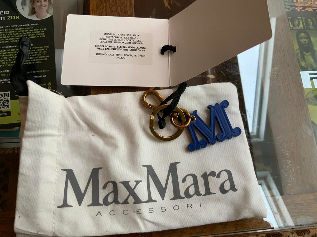 Max Mara Sleutelhanger, Verzamelen, Ophalen of Verzenden, Zo goed als nieuw