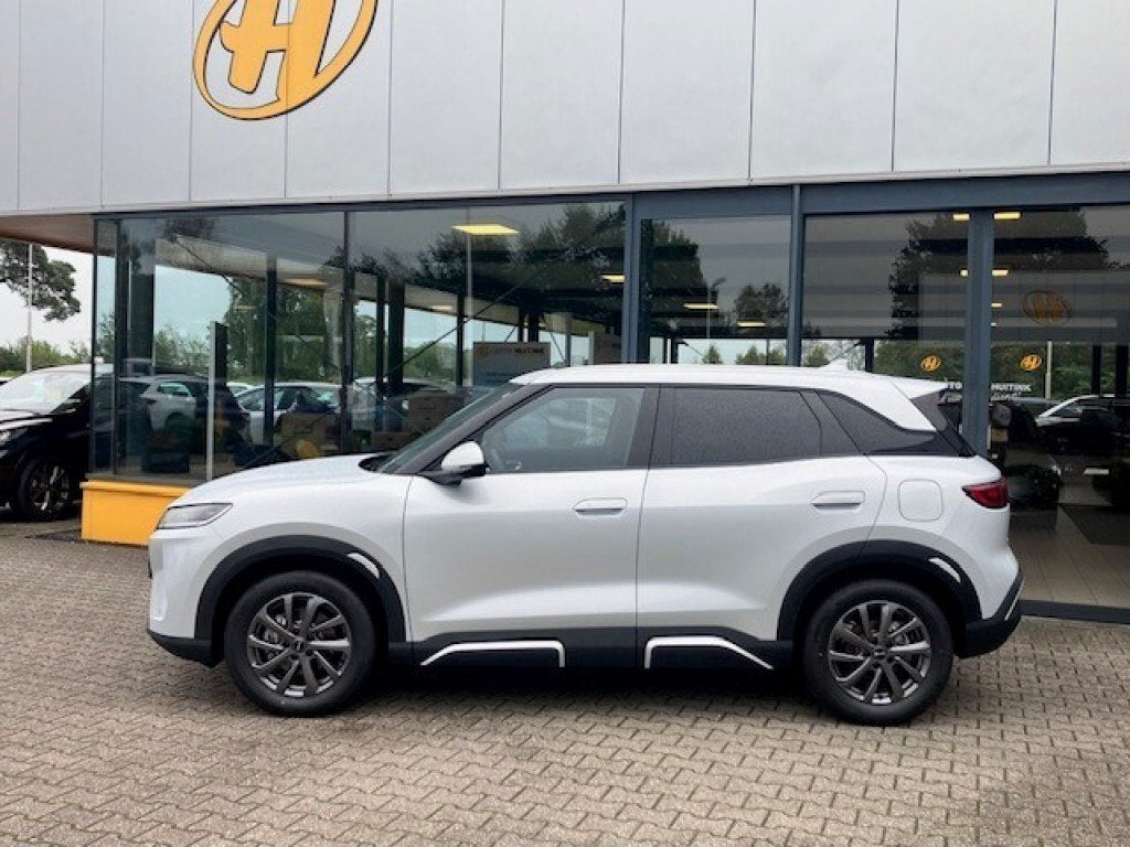BYD ATTO 2 1.5 DM-i Boost - Panoramadak - leer - 360 camera, Dealer onderhouden, Met garantie (alle), Wit, Bedrijf
