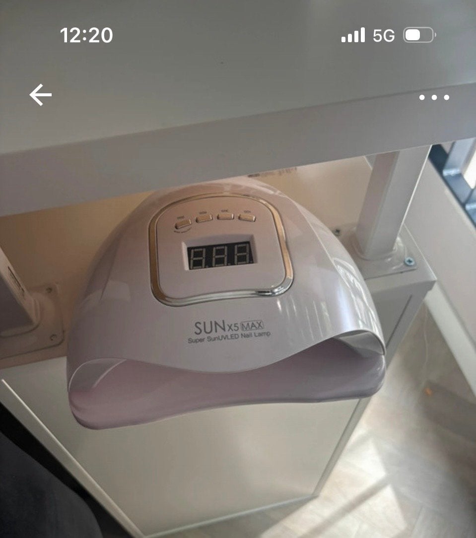 Promed UV/LED Nagellamp SUN X5 MAX - Voor Gel Nagels, Ophalen of Verzenden, Zo goed als nieuw, Overige typen