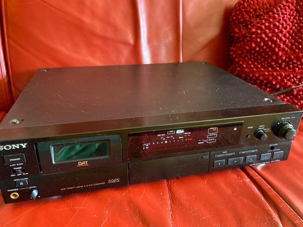 Sony DAT Recorder DTC-59ES - Hoogwaardige Digitale Audio, Ophalen of Verzenden, Enkel, Sony