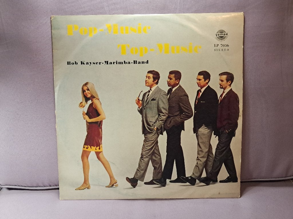 lp. Bob Kayser-Marimba-Band - Pop-Music Top-Music. ex, Cd's en Dvd's, Vinyl | Pop, LP, Gebruikt, Pop, Ophalen of Verzenden