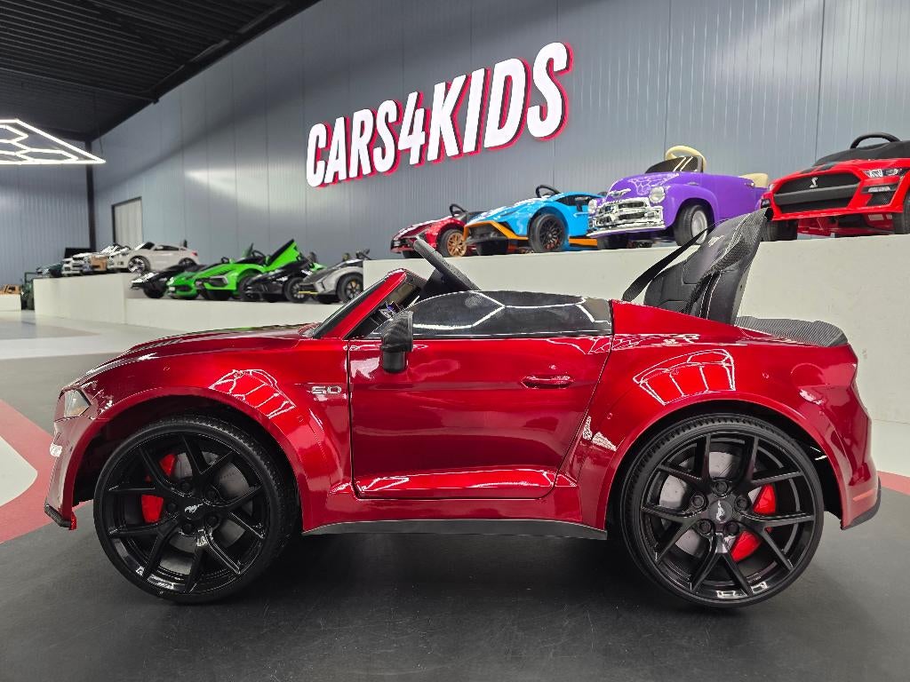 Kinderauto Ford Mustang - 24 volt - Drift - verlichting - RC, Kinderen en Baby's, Ophalen of Verzenden, Nieuw, Afstandsbediening