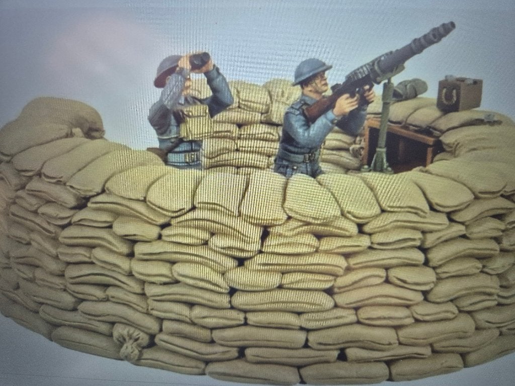 Soldaatjes - soldaten William Britain WW2, Verzamelen, Ophalen of Verzenden, Gebruikt