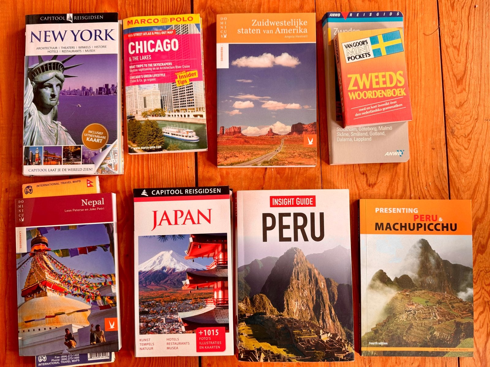 Reisgidsen: USA, Nepal, Peru, Boeken, Reisgidsen, Gelezen, Capitool, Ophalen of Verzenden, Reisgids of -boek