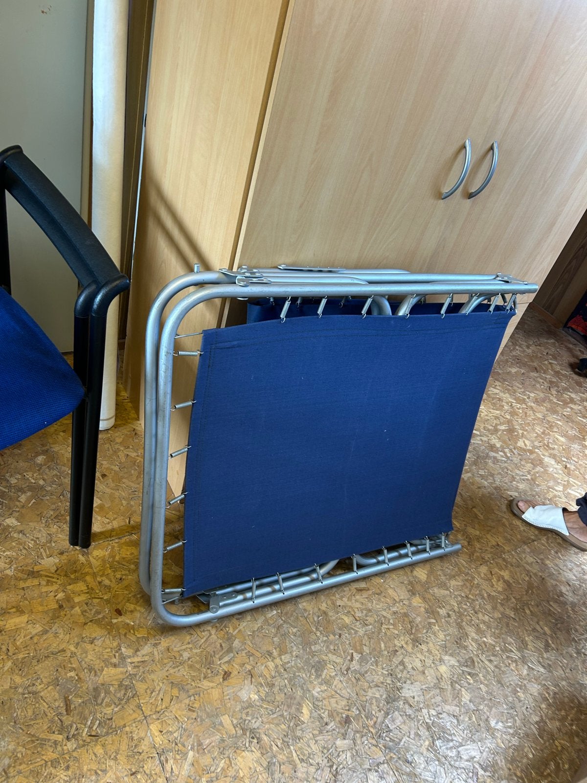 Grote inklapbare stretcher/ligbed - Zo goed als nieuw, Ophalen, Zo goed als nieuw, Inklapbaar
