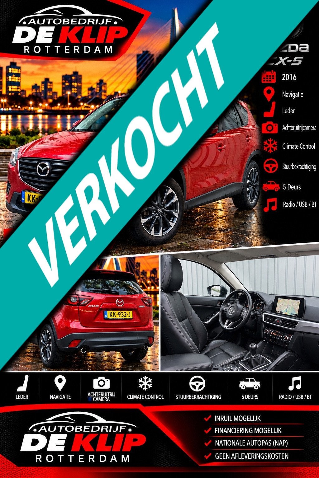Mazda CX-5 2.0 SkyActiv-G 165 GT-M Line 2WD|Navi|Camera|, Auto's, Voorwielaandrijving, 4 cilinders, 1290 kg, Bedrijf