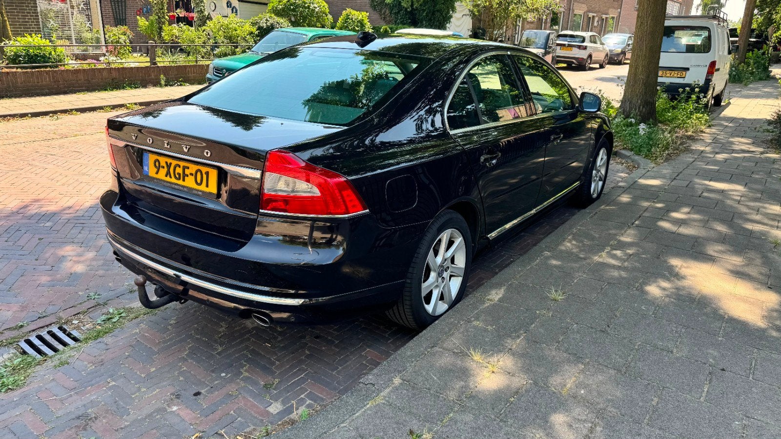 Volvo S80 D4 133KW 2014 Zwart, Auto's, Volvo, Voorwielaandrijving, 1800 kg, 4 cilinders, Zwart