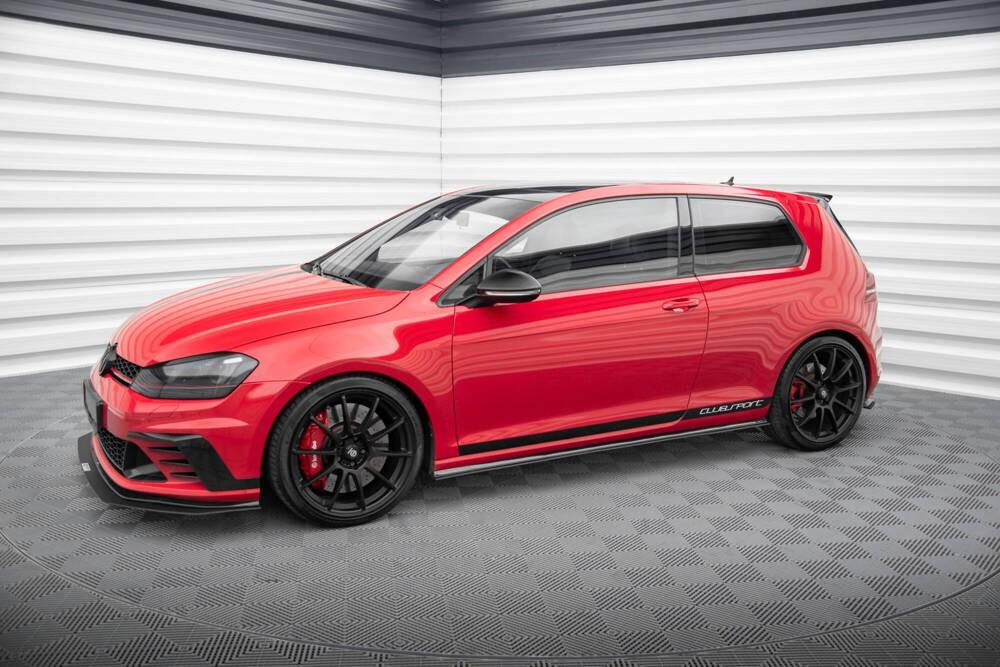 Voorlip skirt diffuser achterlip - Golf 7 GTI Clubsport