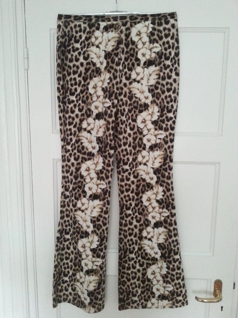 Supergave flared broek, van ROCCOBAROCCO   mt 42 (stretch), Roccobarocco, Overige kleuren, Verzenden, Maat 42/44 (L)
