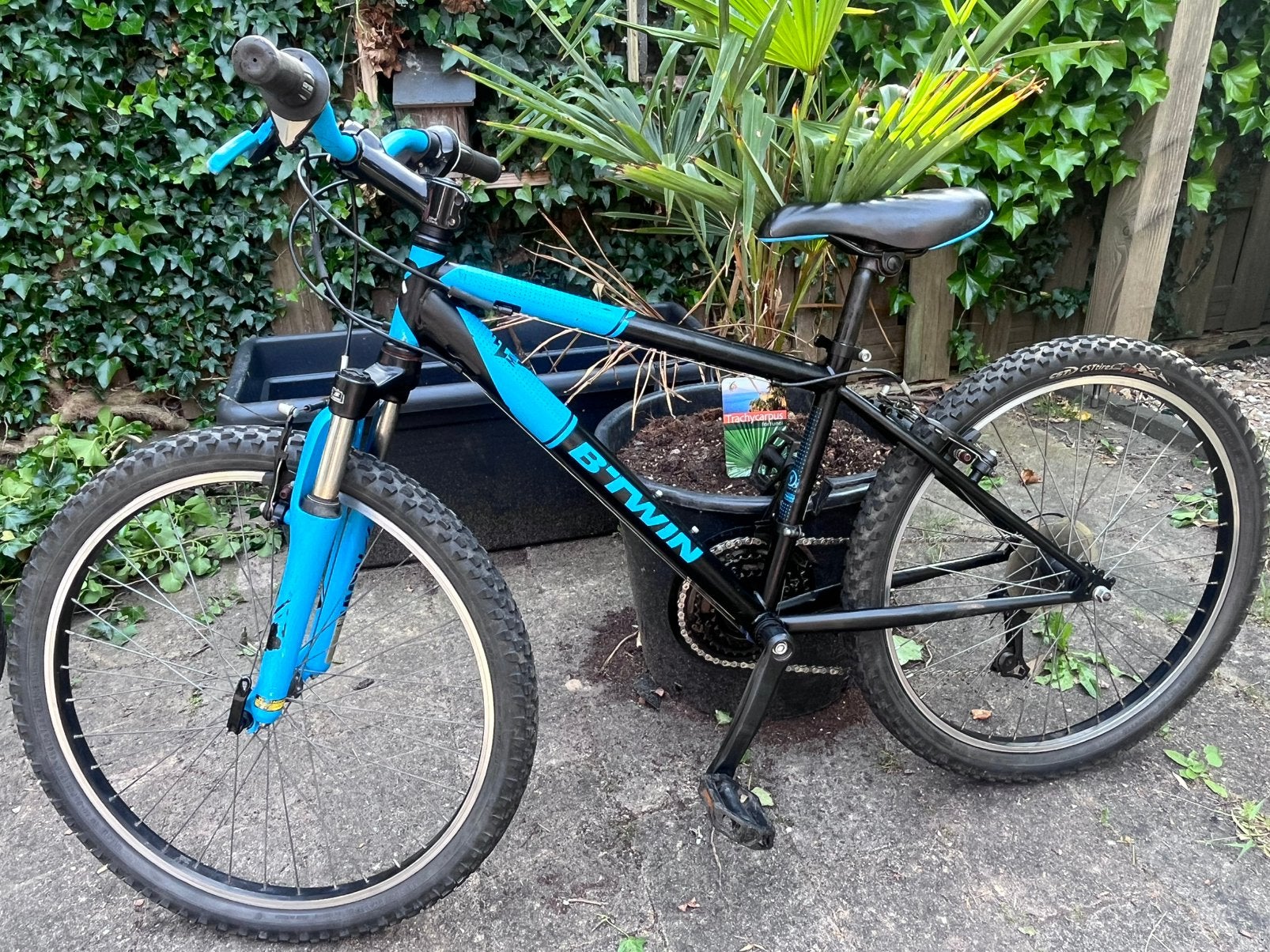 Btwin Rockrider 500 – Stoere 24 inch mountainbike te koop, Ophalen, Velgrem, Versnellingen, Gebruikt