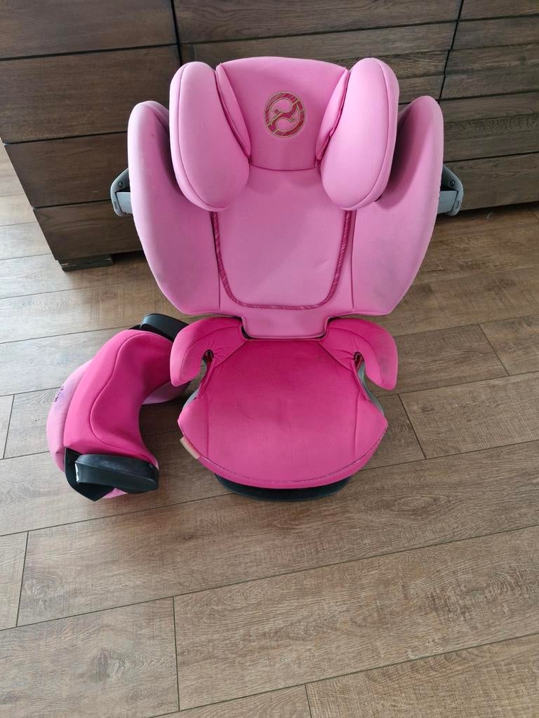 Roze Cybex Pallas S Fix autostoel, Ophalen, Zo goed als nieuw, Overige merken, Isofix