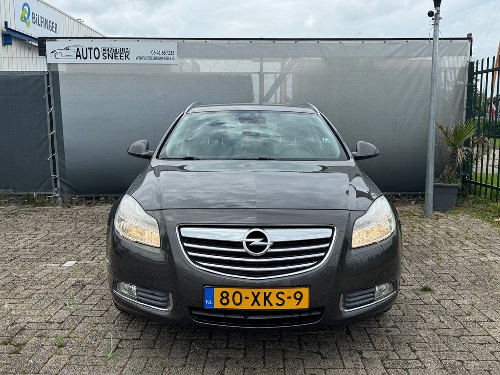 Opel Insignia Sports Tourer 1.4 Turbo-Clima-Cruise-PDC-APK 0, Auto's, Euro 5, Stof, Gebruikt, Zwart
