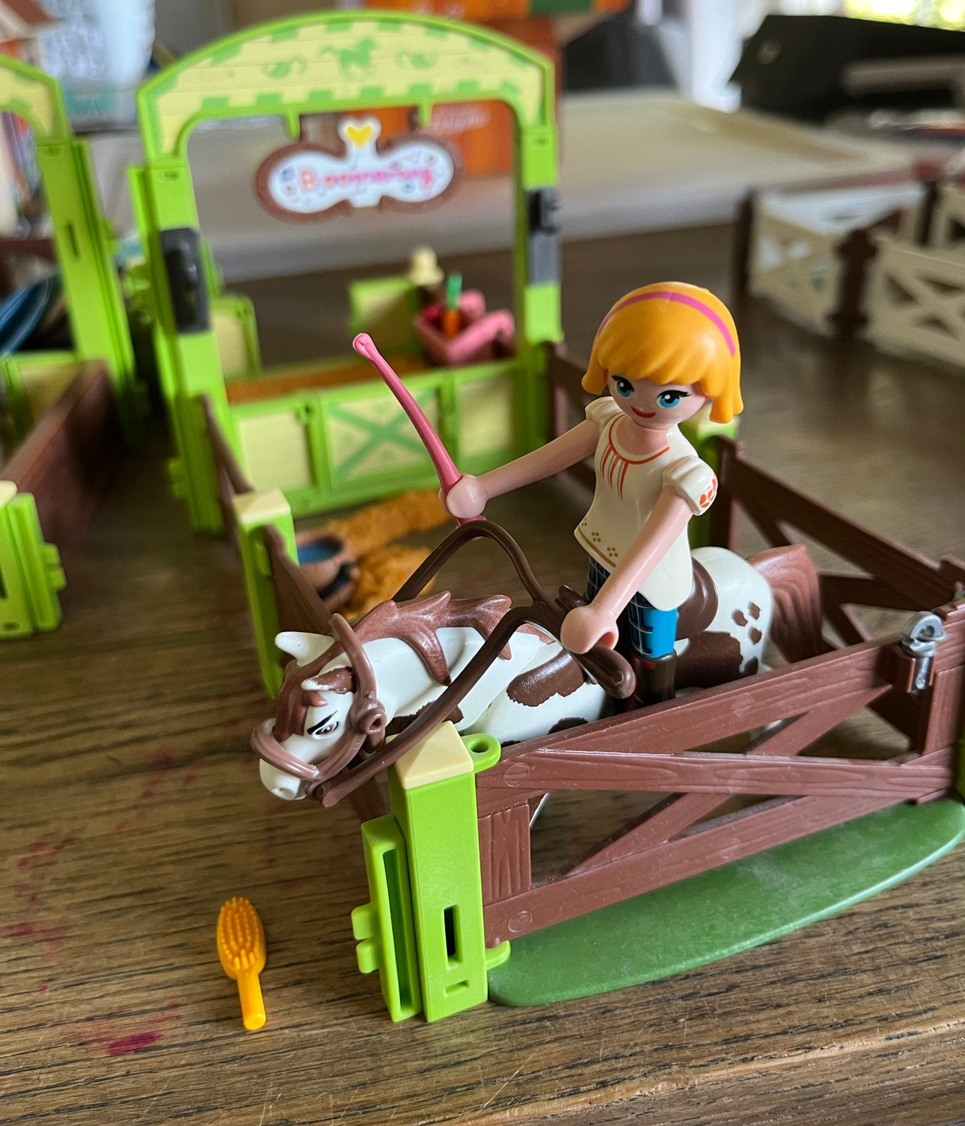 Playmobil Spirit Boomerang en Abigail (9480), Ophalen, Gebruikt