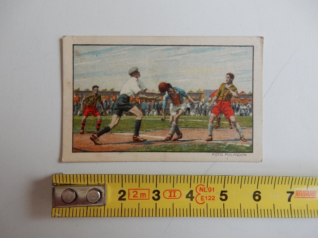 Voetbalplaatje F.V.C., Friesland 0-0. 5 juni 1933 nr. 97, Ophalen of Verzenden, Zo goed als nieuw, Voor 1940, Prent