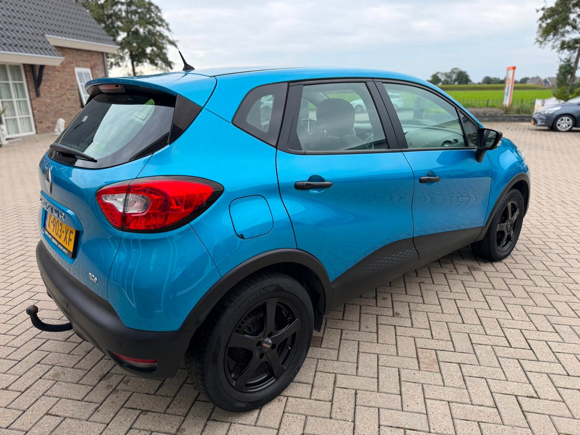Renault Captur 0.9 TCe Authentique/ Carplay/ Trekhaak/ Cruis, Auto's, Voorwielaandrijving, Stof, Gebruikt, Beige