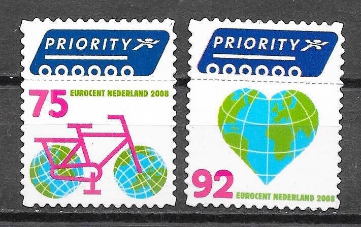 Nvph 2560-61 postfris cw 3,50, Ophalen of Verzenden