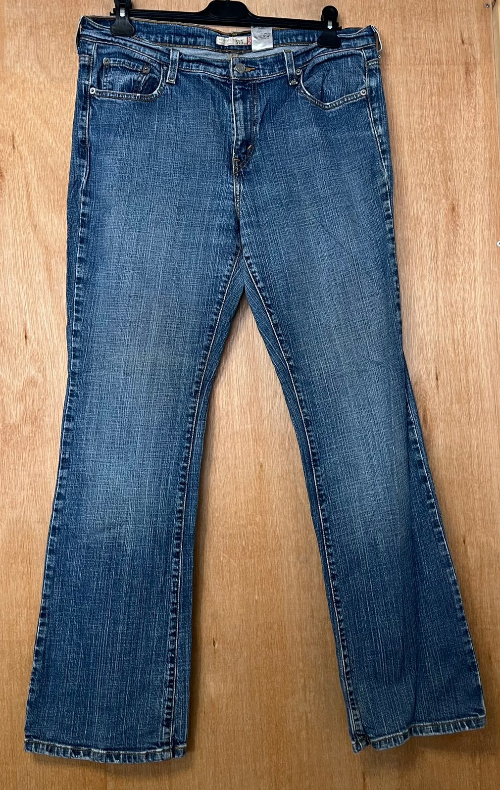 Levi’s 515 bootcut jeans blauw - Maat 14 M, Ophalen of Verzenden, Zo goed als nieuw, Blauw, W33 - W36 (confectie 42/44)