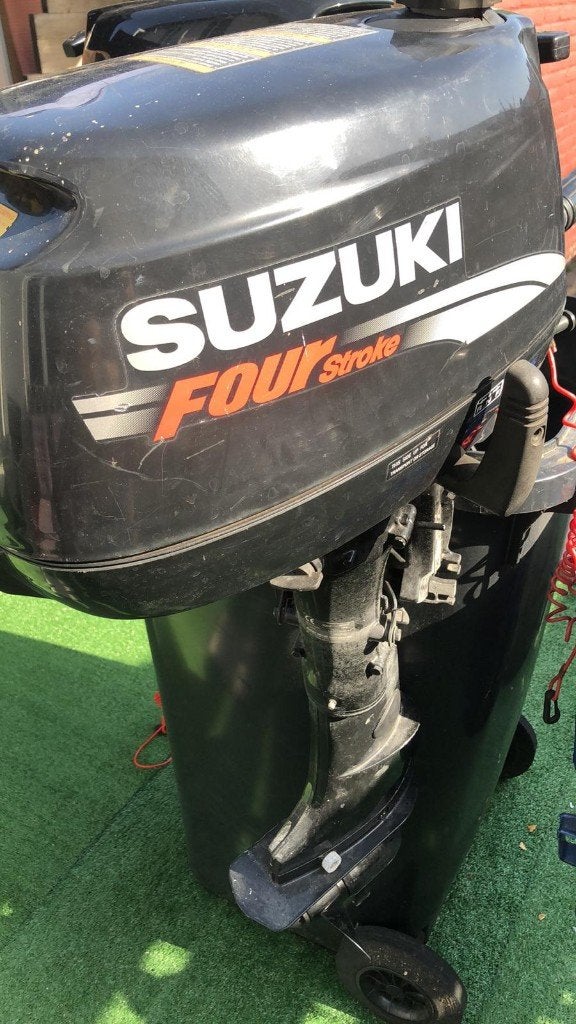 te koop Suzuki 6 pk buitenboordmotor, Ophalen, Gebruikt