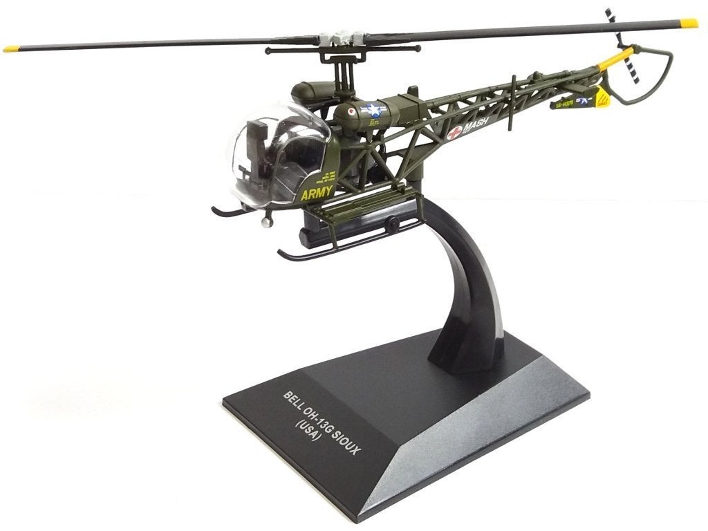 Bell H13 Sioux helicopter MASH Mobile Army Surgical Hospital, Hobby en Vrije tijd, 1:72 tot 1:144, Dak Mantova Via Martiri di Belfiore 4 info@dakmantova.com