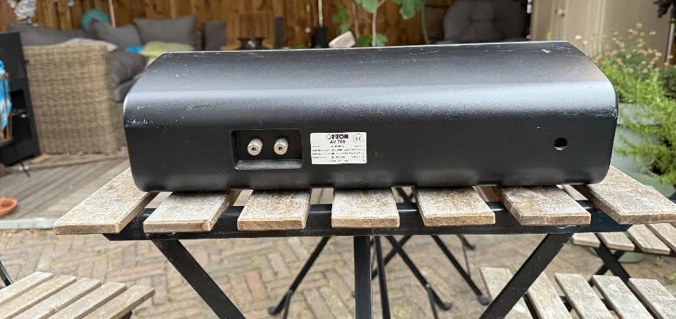 Canton AV700 center speaker, Overige merken, Gebruikt, Ophalen of Verzenden, 60 tot 120 watt